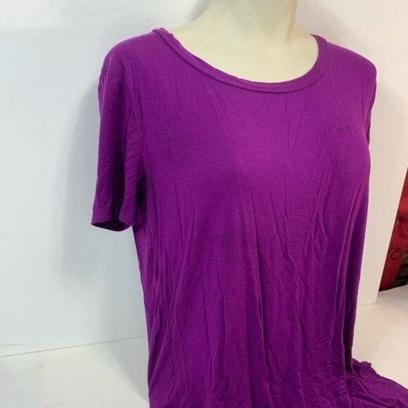 Emmas Closet Long Purple Blouse - Picture 2 of 4